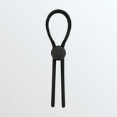 Velv'Or Rooster Ragnar Adjustable Lasso String Cock Ring - Black